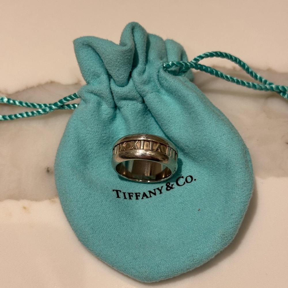 Tiffany & Co. Atlas Ring - Size 7.5
